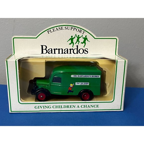 Vintage Lledo 1950 Bedford 30cwt Diecast Truck Dr Barnardo's Homes - Picture 1 of 8